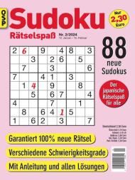 Sudoku Ratselspass - Nr 2 2024 - Download