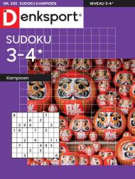 Denksport Sudoku 3-4 kampioen - 21 Maart 2024 - Download