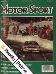 Motor Sport Magazine - March 1991 - Download