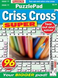 PuzzleLife PuzzlePad Criss Cross Super - April 2024 - Download