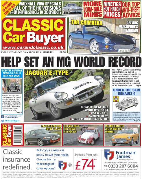 Classic Car Buyer - 18 March 2015