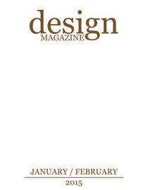 Design Magazine - January/February 2015 - Download