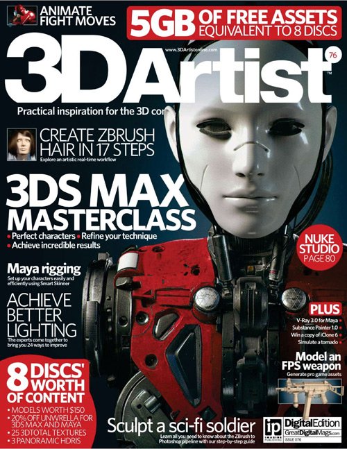 3D Artist - Issue 76, 2015