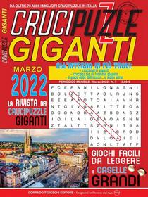 Crucipuzzle Giganti – 15 febbraio 2022 - Download