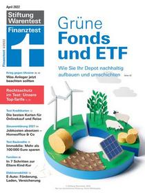 Stiftung Warentest Finanztest - April 2022 - Download