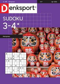 Denksport Sudoku 3-4* kampioen – 07 april 2022 - Download