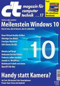 ct Magazin fur Computertechnik No 17 vom 25. Juli 2015 - Download