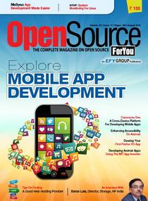 Open Source For You - August 2015 - Download