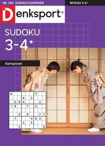 Denksport Sudoku 3-4* kampioen – 21 juli 2022 - Download