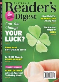 Reader's Digest Australia & New Zealand - August 2022 - Download