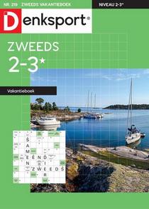 Denksport Zweeds 2-3* vakantieboek – 07 juli 2022 - Download