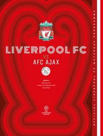 Liverpool FC Programmes - vs Ajax CL - 13 September 2022 - Download