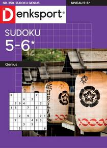 Denksport Sudoku 5-6* genius – 20 oktober 2022 - Download