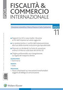 Fiscalita & Commercio Internazionale - Novembre 2022 - Download