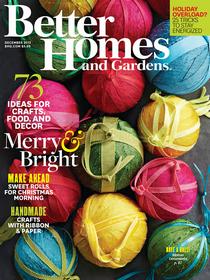 Better Homes and Gardens USA - December 2015 - Download