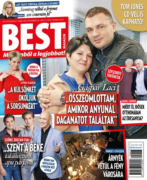 Best Magazin Hungary - 20 November 2015
