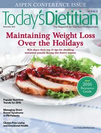 Today's Dietitian - December 2015 - Download