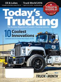 Today's Trucking - January 2016 - Download