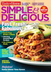 Simple & Delicious - February/March 2016 - Download
