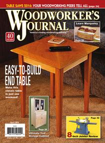 Woodworker's Journal - March/April 2016 - Download
