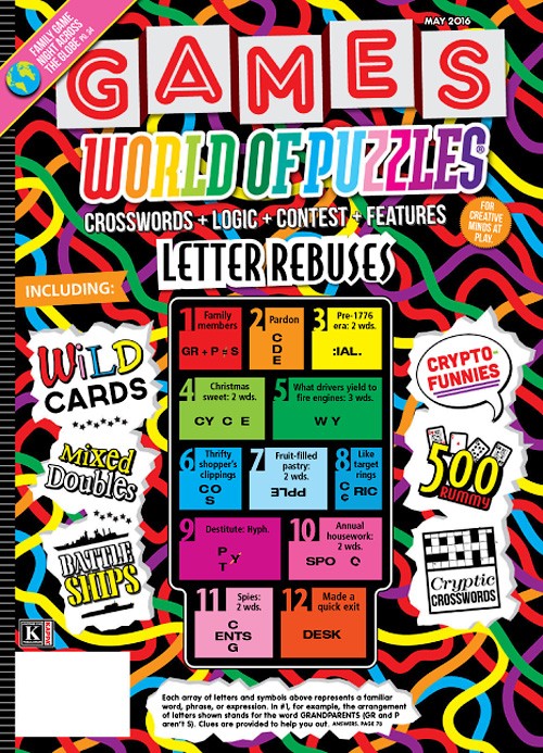 Games World of Puzzles - May 2016