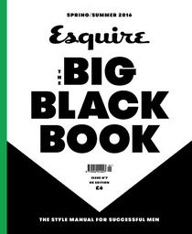 Esquire UK The Big Black Book - Spring/Summer 2016 - Download