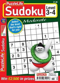 PuzzleLife Sudoku Moderate — Issue 15 2017 - Download