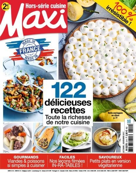 Maxi Hors-Serie Cuisine — Octobre-Novembre 2017