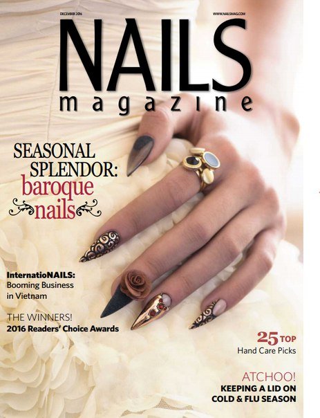 Nails Magazine – December 2016  USA