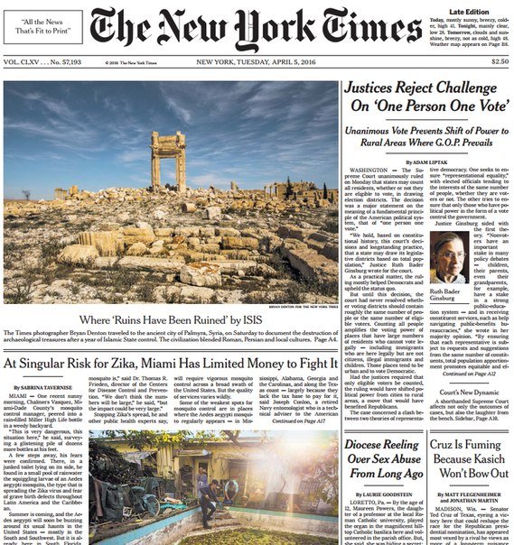 The New York Times  April 05 2016