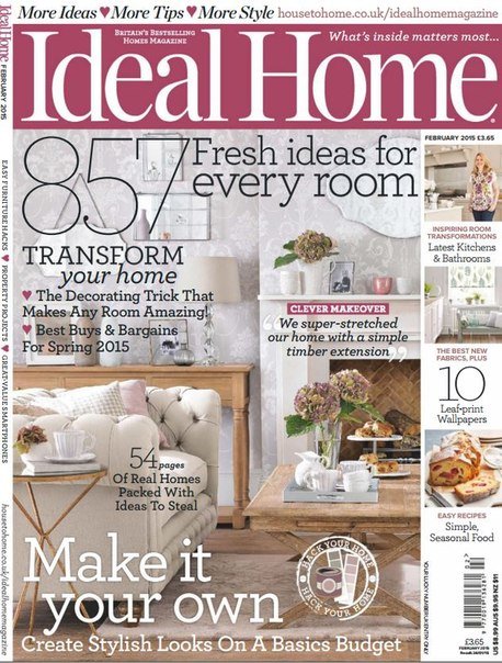 Ideal Home – February 2015  UK