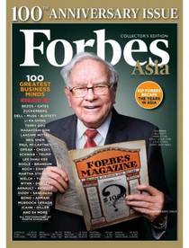 Forbes Asia — 100th Anniversary Issue — September 2017 - Download